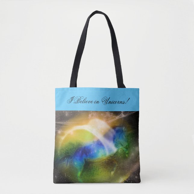 Tote Bag La naissance de la licorne mystique (Devant)