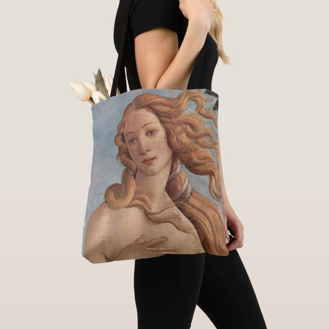 Tote Bag La Naissance de Vénus (détail) de Sandro Botticell (De près)