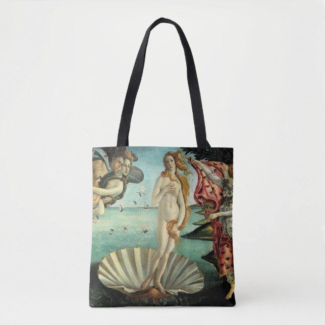 Tote Bag La naissance de Vénus par Sandro Botticelli (Devant)
