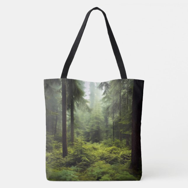 Tote Bag La nature luxuriante (Dos)