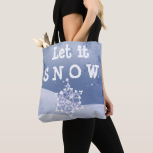 Tote Bag La neige magique au pays des merveilles