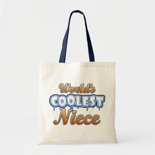 Tote Bag La nièce la plus fraîche du monde (Devant)