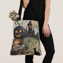 La nuit d'Halloween : La citrouille noire effrayan