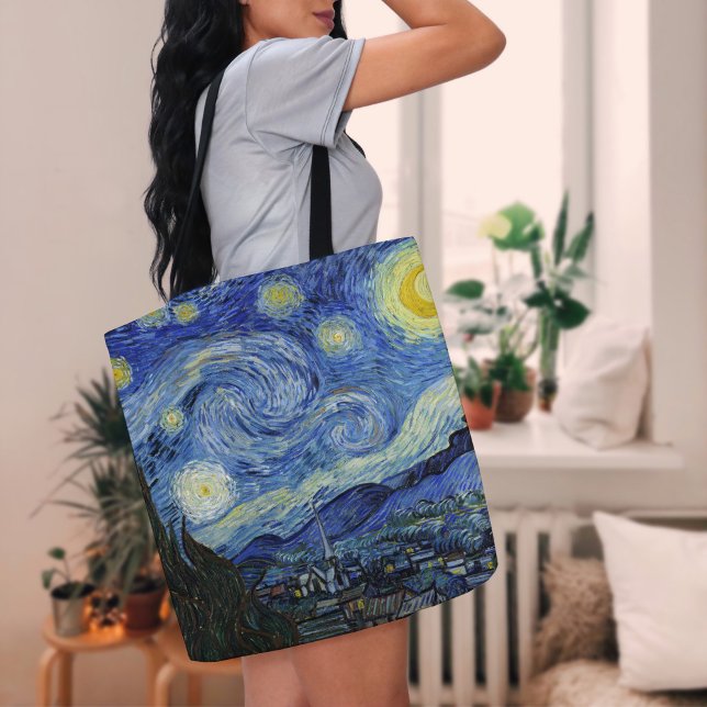 Tote Bag La Nuit étoilée | Vincent van Gogh (Créateur téléchargé)