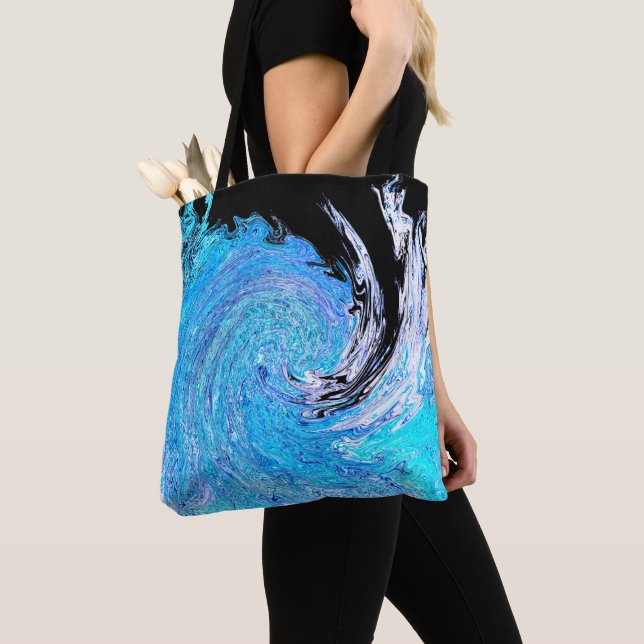 Tote Bag La Nuit Splash..... (De près)