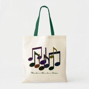 Tote Bag Là où il y a de musique