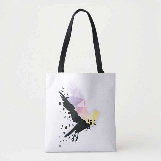Tote Bag "Là où s'achève l'obscurité, l'espoir commence." (Devant)