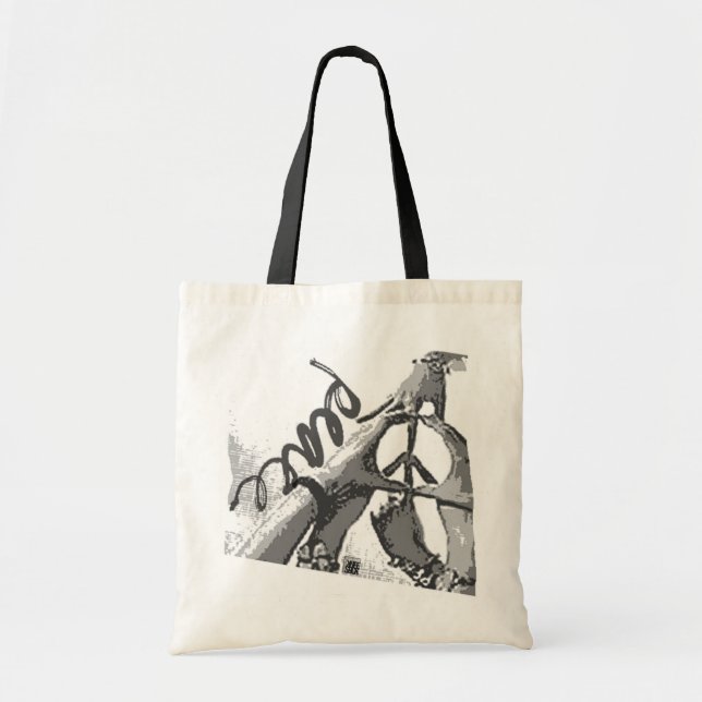 Tote Bag la paix remet fourre-tout (Devant)