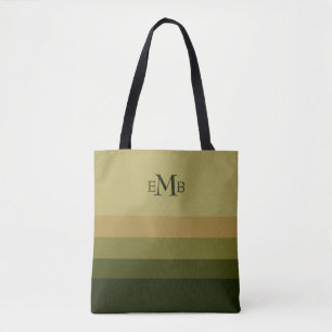 Tote Bag La palette de branche d'olivier barre le
