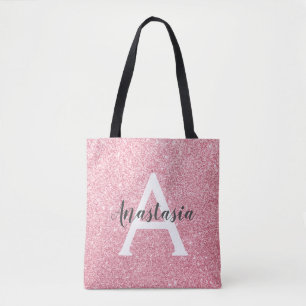 Tote Bag La Parties scintillant d'or Rose chic et branchée