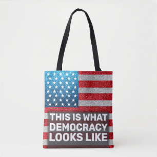 Tote Bag La Parties scintillant, voilà à quoi ressemble la