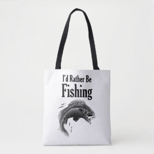 Tote Bag la pêche plutôt que le poisson