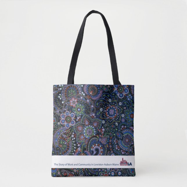 Tote Bag LA peinte à la main Fourre-tout de musée de (Devant)
