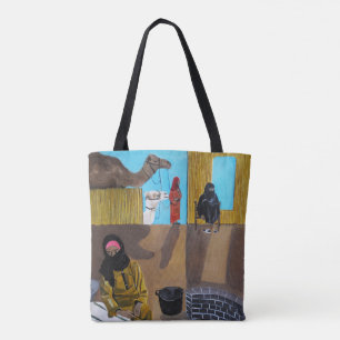 Tote Bag La peinture Les femmes bédouines par Alfred Fox