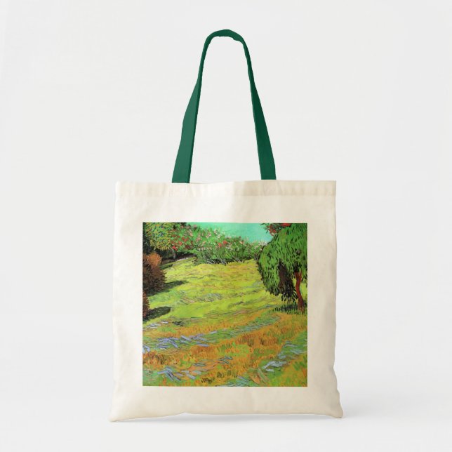 Tote Bag La pelouse ensoleillée dans un parc public par Vin (Devant)