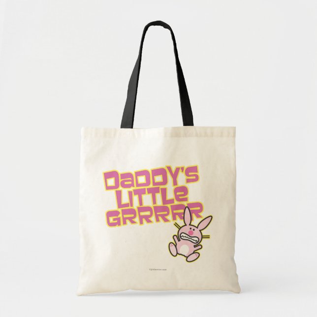 Tote Bag La petite fille de papa (Devant)