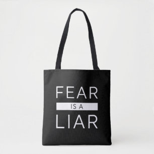 Tote Bag La Peur Est Un Menteur