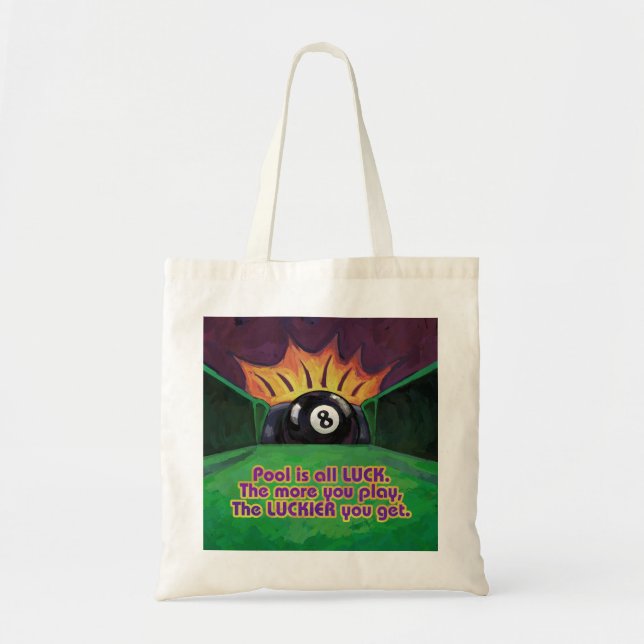 Tote Bag La piscine est la chance (Devant)