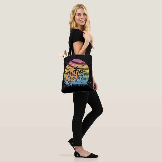 Tote Bag La plage (Sur le modèle)