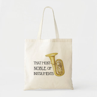 Tote Bag La plus noble des instruments - Tuba