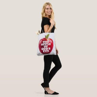 Tote Bag La pomme de l'oeil blanc de Dieu