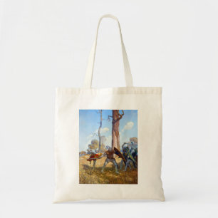 Tote Bag La pose de sir Lamorak, vers 1922 par N.C. Wyeth
