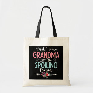 Tote Bag La Première Fois Que Grand-Mère Laissait Commencer