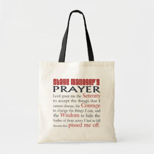 Tote Bag La prière du régisseur