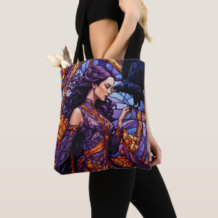 Tote Bag La princesse et le corbeau