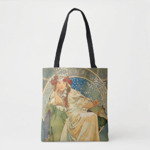 Tote Bag La princesse Hyacinthe par Alphonse Mucha