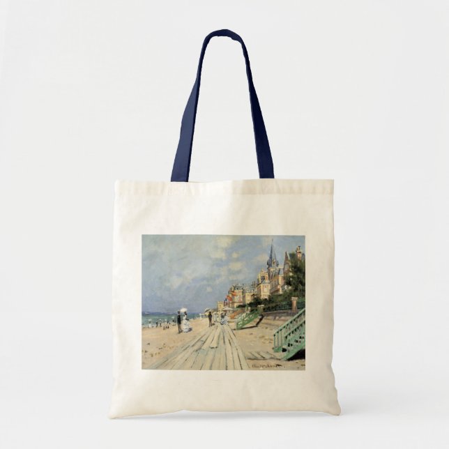 Tote Bag La promenade de Trouville par Claude Monet (Devant)
