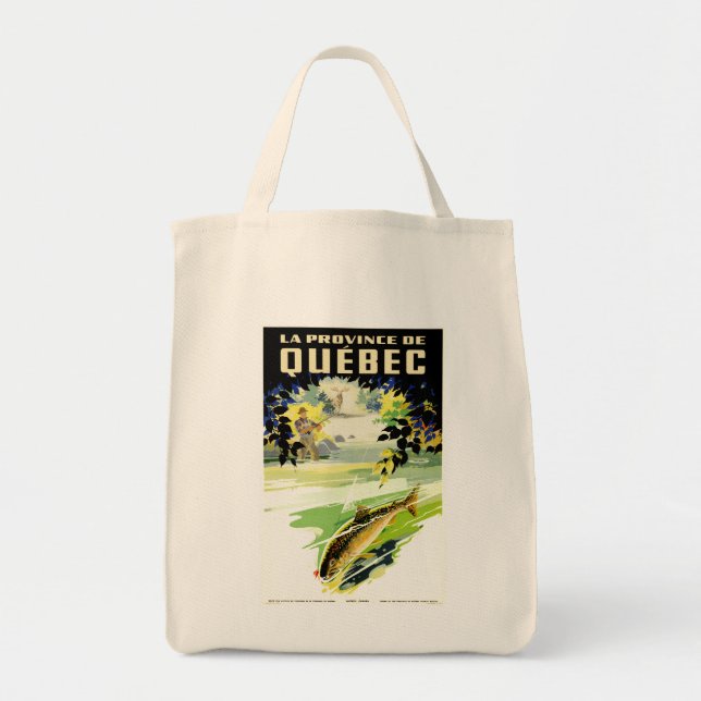 Tote Bag La Province de Québec (Devant)