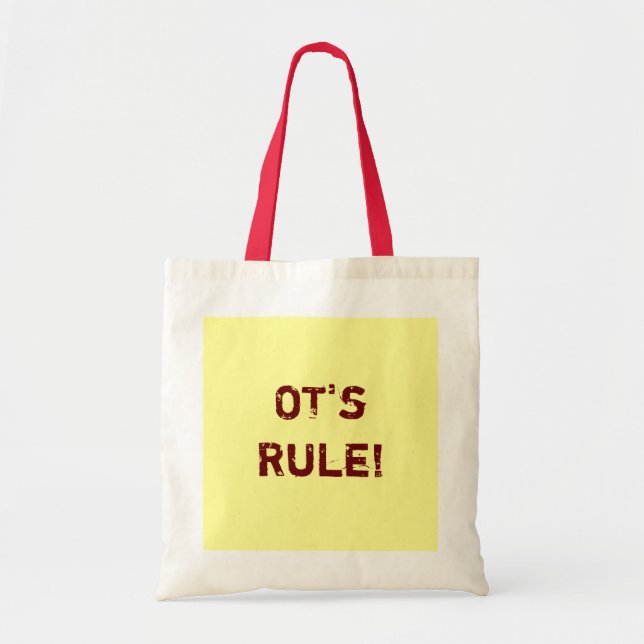 Tote Bag La règle d'OT ! (Devant)