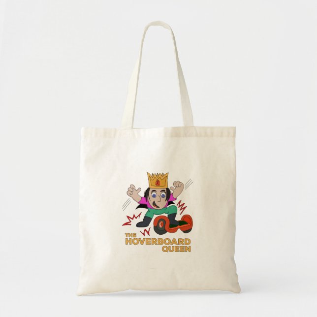 Tote Bag La reine du Hoverboard (Devant)