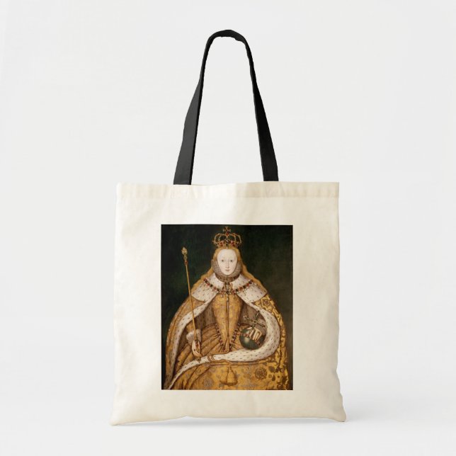 Tote Bag La Reine Elizabeth I dans des robes longues de (Devant)