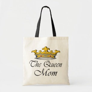 Tote Bag La Reine, maman ! Une couronne avec attitude pour