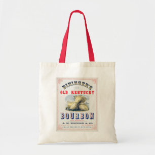 Tote Bag La réserve du vieux Kentucky Bourbon 1849 de Binin