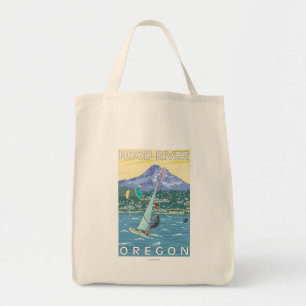 Tote Bag La rivière Hood, surfers d'ORWind et pensionnaire