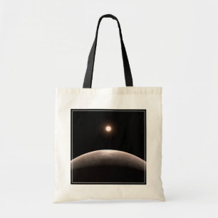 Tote Bag La Rocky Exoplanet Lhs 475 B Et Son Étoile Hôte.