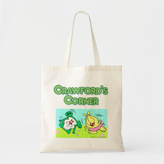 Tote Bag La roue faisante le coin Fourre-tout de Crawford (Devant)