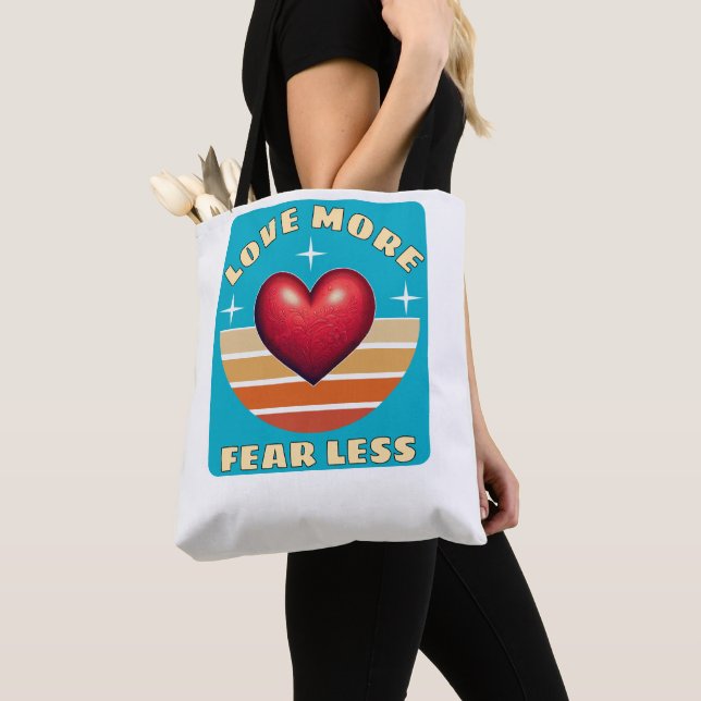 Tote Bag la Saint-Valentin  (De près)