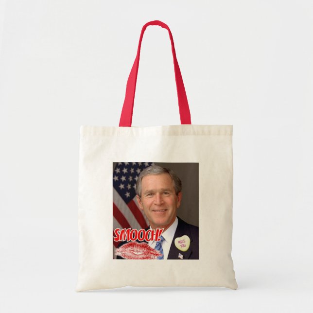 Tote Bag La Saint-Valentin de George Bush (Devant)