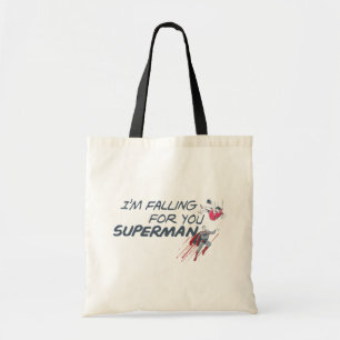Tote Bag La Saint-Valentin Superman Je suis en train de t