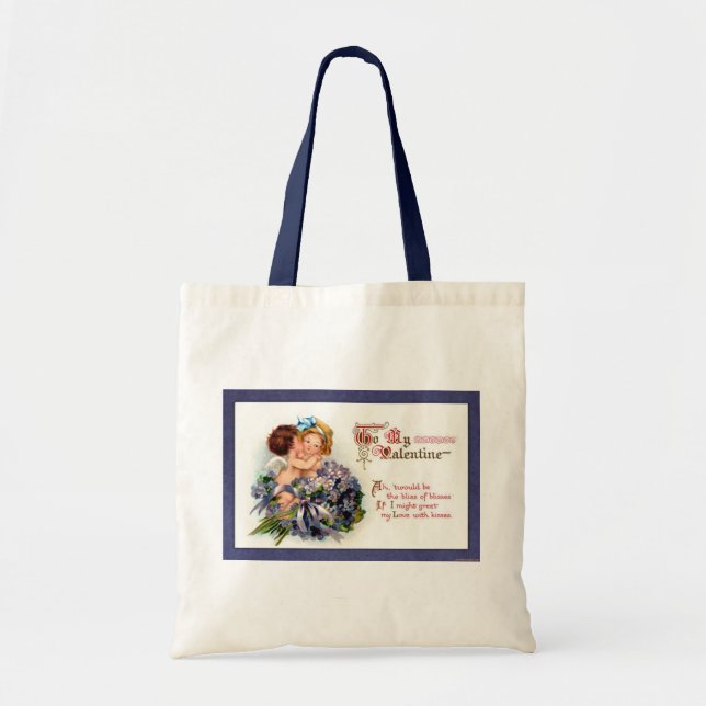 Tote Bag La Saint-Valentin victorienne "La lisière des bais (Devant)