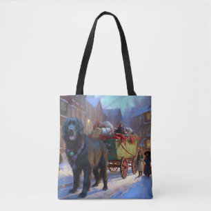 Tote Bag La saison des fêtes de Noël de Terre-Neuve