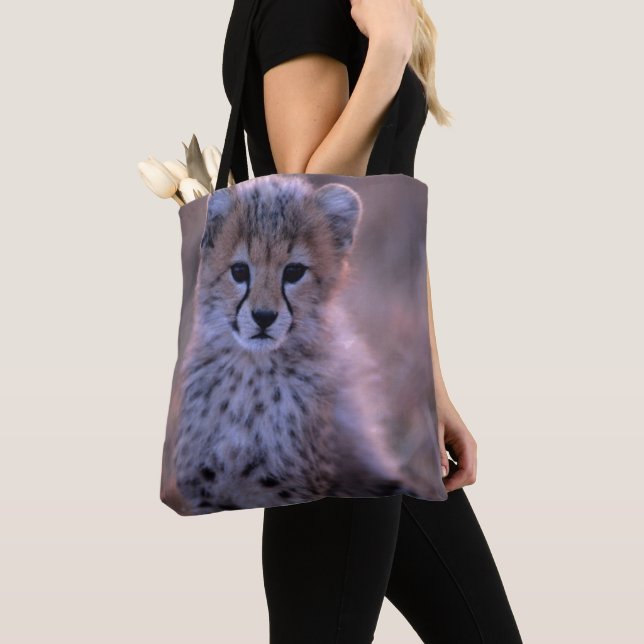 Tote Bag La savane de CUB | de guépard, Kenya (De près)