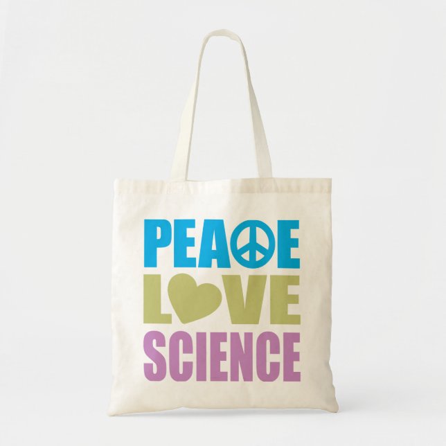 Tote Bag La Science d'amour de paix (Devant)