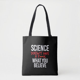 Tote Bag La science ne donne pas de f—k