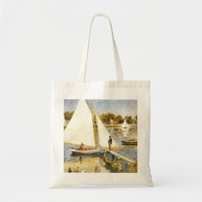 Tote Bag La Seine à Argenteuil Auguste Renoir (Devant)