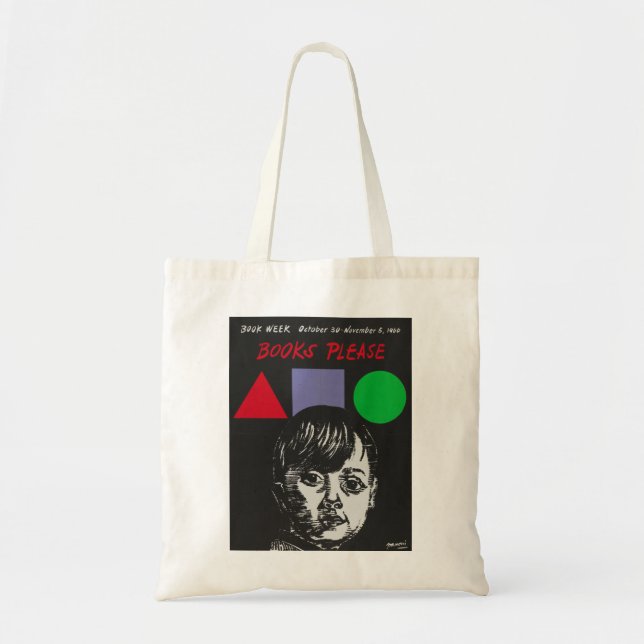 Tote Bag La semaine du livre Fourre-tout de 1966 enfants (Devant)